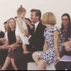 David i Harper Beckham i Anna Wintour