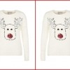 Božićni džemperi, Bijeli sob džemper, 140 kn, Newl Lok