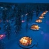 „Glass Igloo Village“ (Kakslauttanen, Finska)