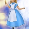 Jennifer Lawrence as Alice in Wonderland