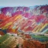 Rainbow Mountains, Gansu Provincija, Kina