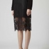 Topshop Soft Lace Pencil Skirt (400 kn)