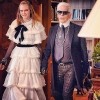 Karl Lagerfeld i njegova muza Cara Delevingne