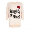 River Island Naughty or Nice Christmas Sweater  ($70.00)