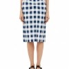 Derek Lam Gingham Basket-Weave Skirt ($556)