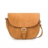 Mango Buckle Suede Bag ($100)