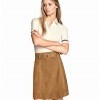 H&amp;M Suede Skirt ($129)