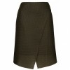 Topshop Airtex Wrap Skirt