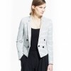 MANGO Striped Blazer