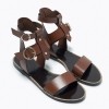 Zara Leather Roman sandals  (499.90 HRK)