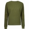 Topshop Military Ribbed Sweater