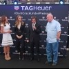 Natalie Pinkham, Cara Delevingne, Fernando Alonso i Jean-Claude Biver, CEO of TAG Heuer