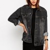 ASOS Denim Black Western Jacket