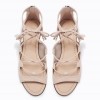 Zara Leather Roman Sandals