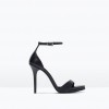 Zara Leather high heel sandals (299.90 HRK)