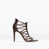 Zara Leather high heel sandal  559.90 HRK
