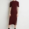 Forever 21 Ribbed Side-Slit Midi Dress ($20)