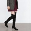 ZARA OVER THE KNEE KITTEN HEEL BOOTS (499.90 HRK)