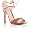 GIANVITO ROSSI Velvet Darcy Double-Strap Sandals $990