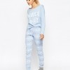 ASOS Santa Baby Long Sleeve &amp;amp; Legging Holidays Pajama Set $43.00