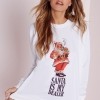 Missguided santa is my dealer sweater white $30.60