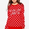 ASOS TALL &amp;#039;This Girl Loves Santa&amp;#039; Christmas Jumper €47.06