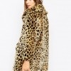 ASOS Faux Fur Coat In Leopard $100.50