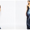 Club L Showstopper Open Back Sequin Maxi Dress With Fishtail €82.35