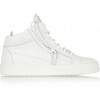 GIUSEPPE ZANOTTI Leather high-top sneakers £440