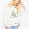 ASOS Embroidered Christmas Tree Jumper €36.03