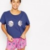 ASOS Holidays Bauble Tee &amp;amp; Short Pajama Set $36.00