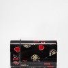 Nali Acrylic Clutch Bag In Heart And Eyes Print  €42.25