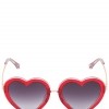 MARKUS LUPFER GLITTERED ACETATE HEART SUNGLASSES € 210.00