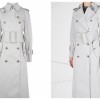 MAISON MARGIELA Grey cotton blend trench coat £1,665.00