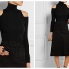 DONNA KARAN NEW YORK Cutout cashmere-blend turtleneck sweater $795