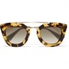 PRADA D-frame acetate and metal sunglasses £275