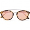 Olivia Palermo x Westward Leaning Flower 13 Aviator-Style Acetate Mirrored (£195)