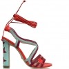 Paula Cademartori Starry ankle-wrap sandals