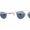 CHRISTIAN DIOR Dior So Real mirrored clubmaster-style sunglasses  £539.00