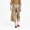 J.Crew COLLECTION MERINO WOOL CULOTTE IN SEQUIN