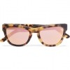 Olivia Palermo x Westward Leaning Pioneer 24 Cat-Eye Acetate Mirrored Sunglasses (£160)