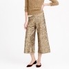 J.Crew COLLECTION MERINO WOOL CULOTTE IN SEQUIN