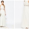 ASOS BRIDAL Pearl Crop Top Maxi Dress $161.00