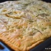 Foccacia (pogača) sa šunkom i sirom