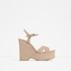 ZARA WEDGES WITH ANKLE STRAP  299.90 Kn