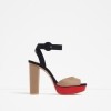 ZARA CONTRAST PLATFORM SANDALS   399.90 Kn