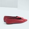 Mango Pointed Toe Leather Shoes (£40)