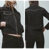 Mango Studded denim jacket €77,90