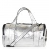 Topshop Barrel Metallic Luggage  £55.00