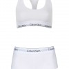 Modern Cotton Bralet and White Shorts by Calvin Klein £53.00